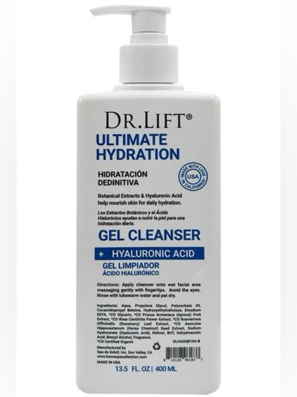 DR.LIFT® Ultimate Hydration Gel Cleanser - 13.5 fl oz
NWT